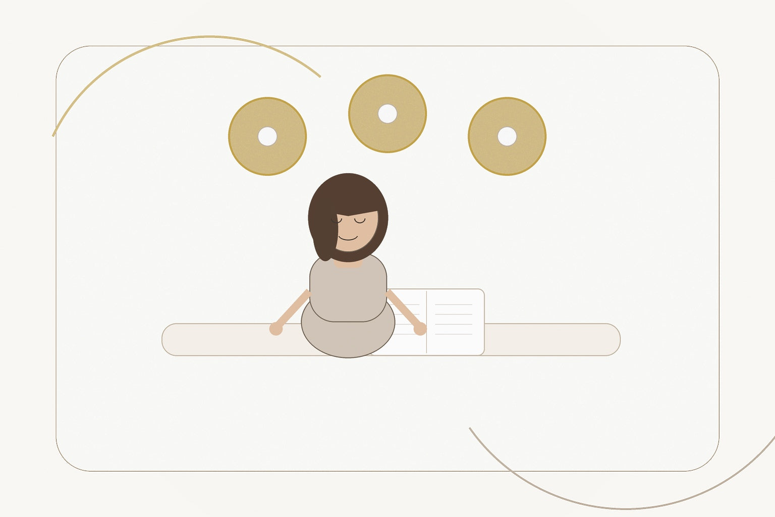 De MINDELOR Reset - MINDELOR blogillustratie over mentale rust en focus